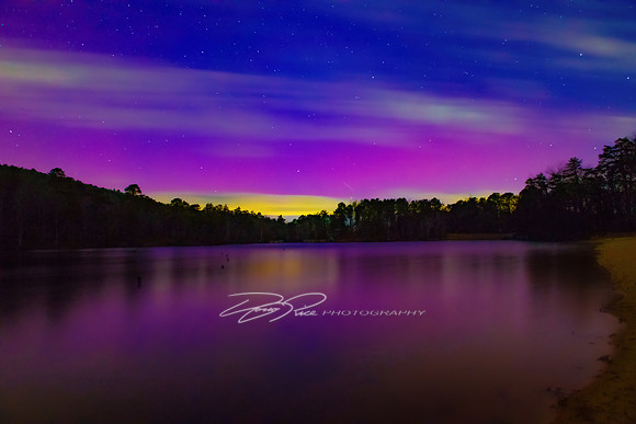 The Aurora from the Park's Lakeside Beach